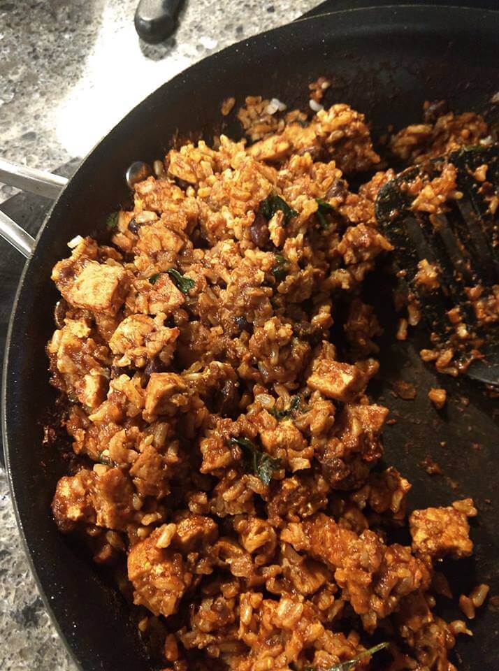 You are currently viewing Dawn’s Tofu Sofrito Rice