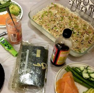Read more about the article Cauliflower Rice Sushi Casserole