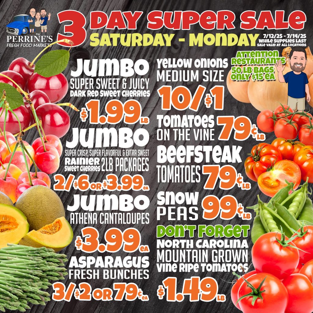 3 Day Sale - Jul 12 - Jul 14, 2025 - Slide 1