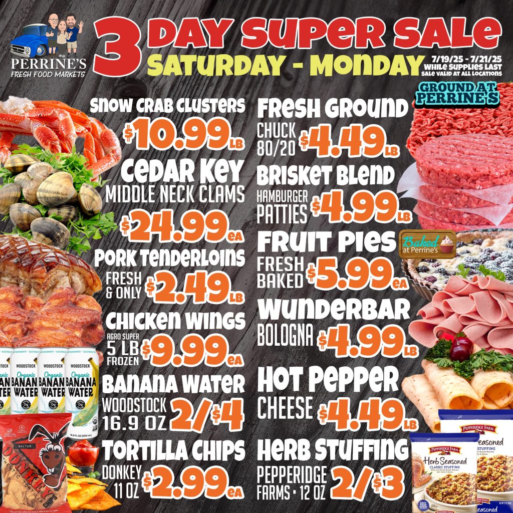 3 Day Sales - Jul 19 - Jul 21, 2025 - Slide 3