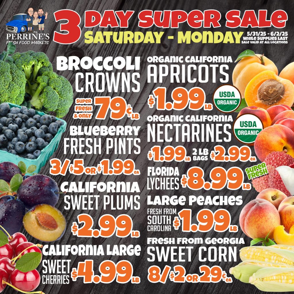 3 Day Sales - May 31 - Jun 2, 2025 - Slide 1