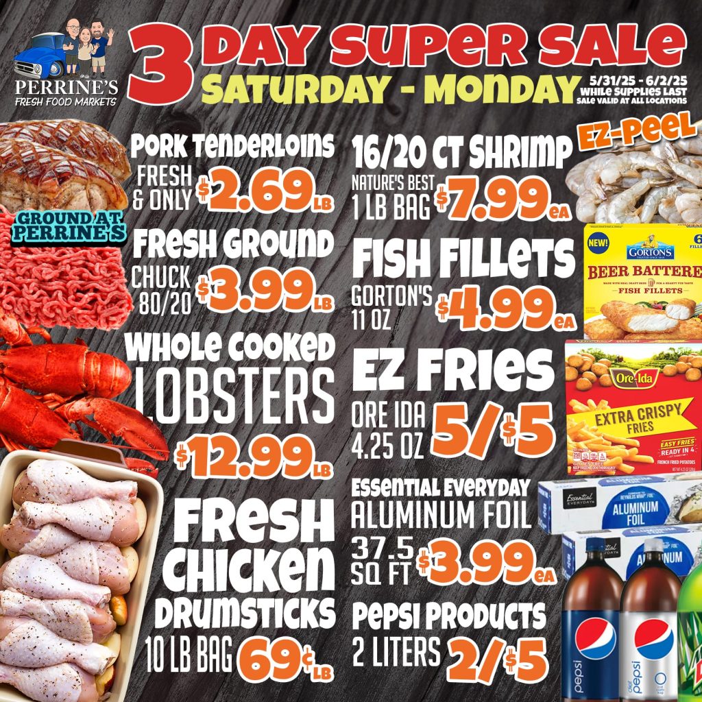 3 Day Sales - May 31 - Jun 2, 2025 - Slide 2