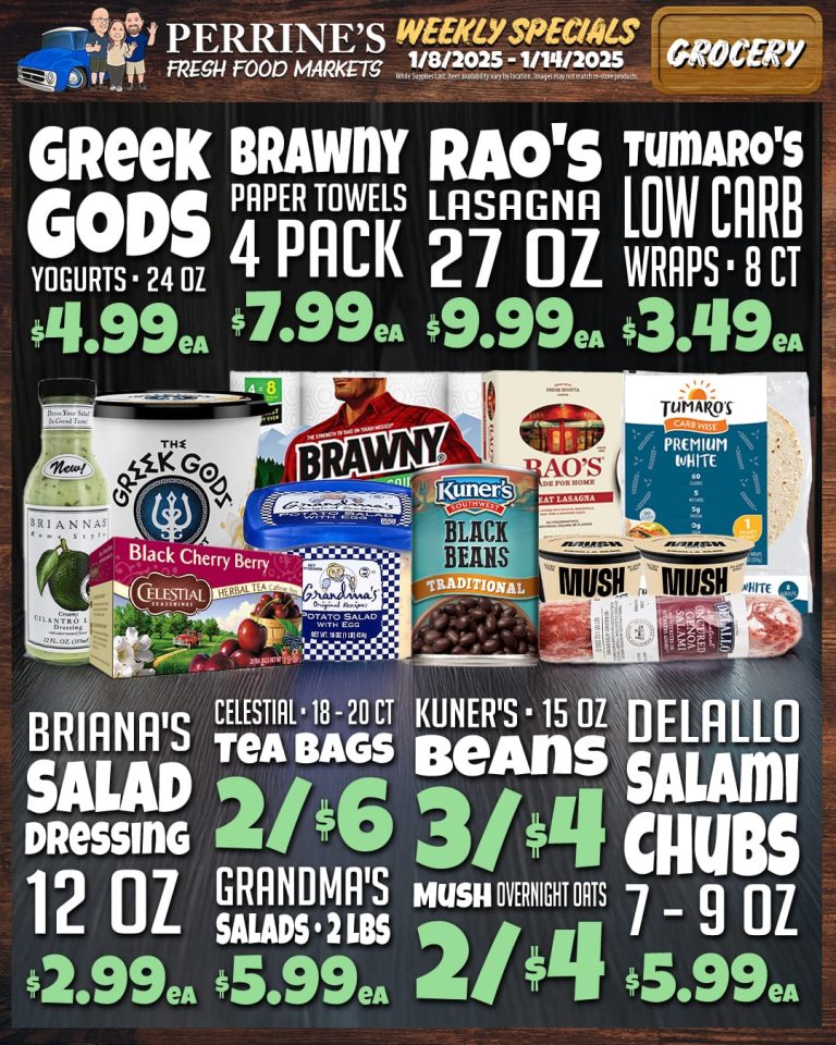 Jan 8 - Jan 14, 2025 - Weekly Specials - Grocery