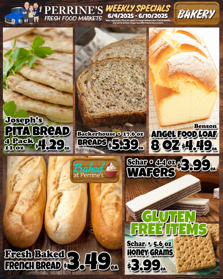 Jun 4 - Jun 10, 2025 - Weekly Specials - Bakery