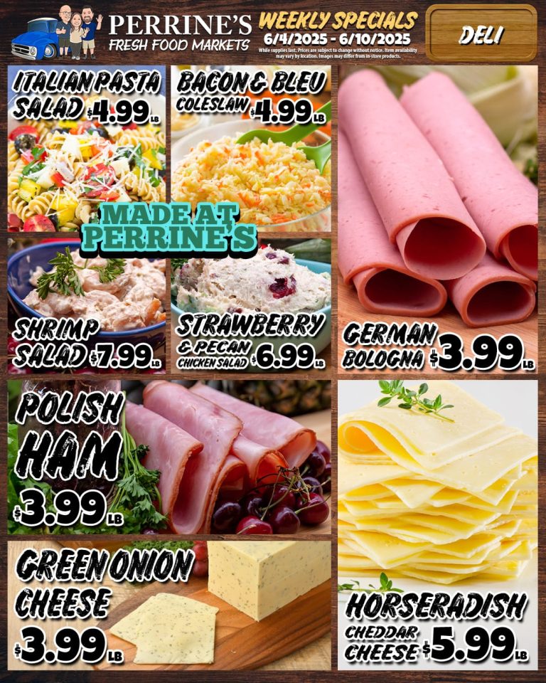Jun 4 - Jun 10, 2025 - Weekly Specials - Deli
