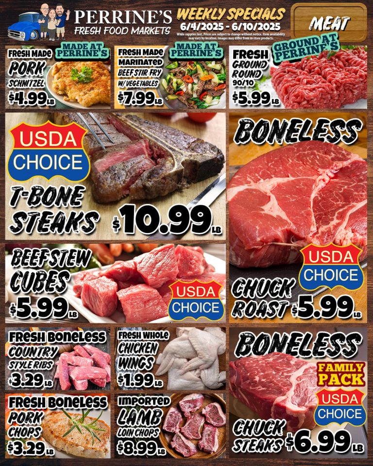 Jun 4 - Jun 10, 2025 - Weekly Specials - Meat