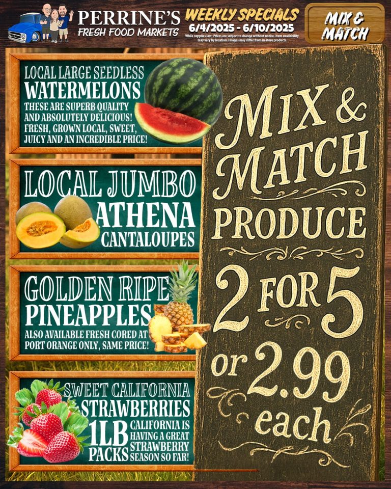 Jun 4 - Jun 10, 2025 - Weekly Specials - Mix and Match Produce
