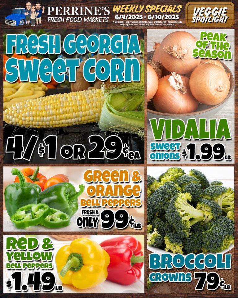 Jun 4 - Jun 10, 2025 - Weekly Specials - Veggies Spotlight