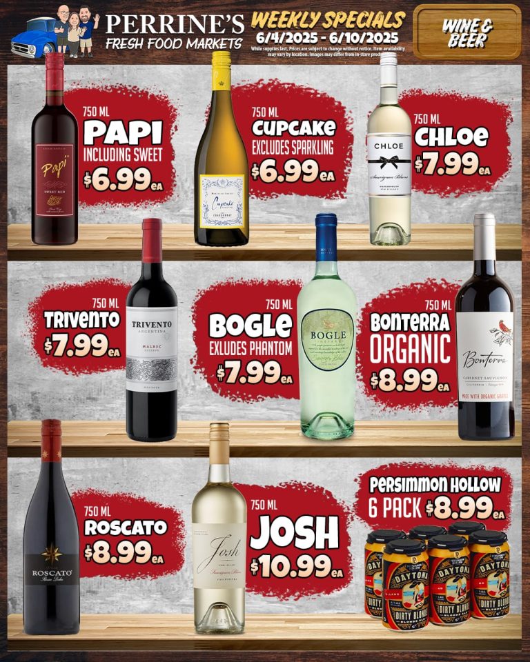 Jun 4 - Jun 10, 2025 - Weekly Specials - Weekly Wines