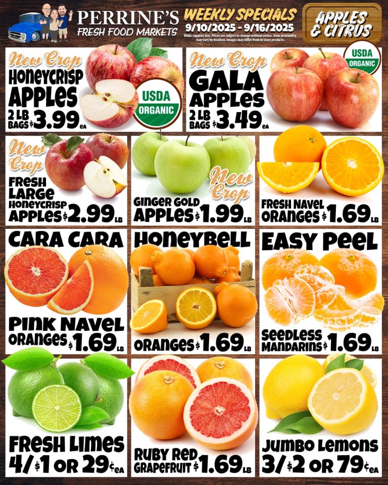 Apples & Citrus