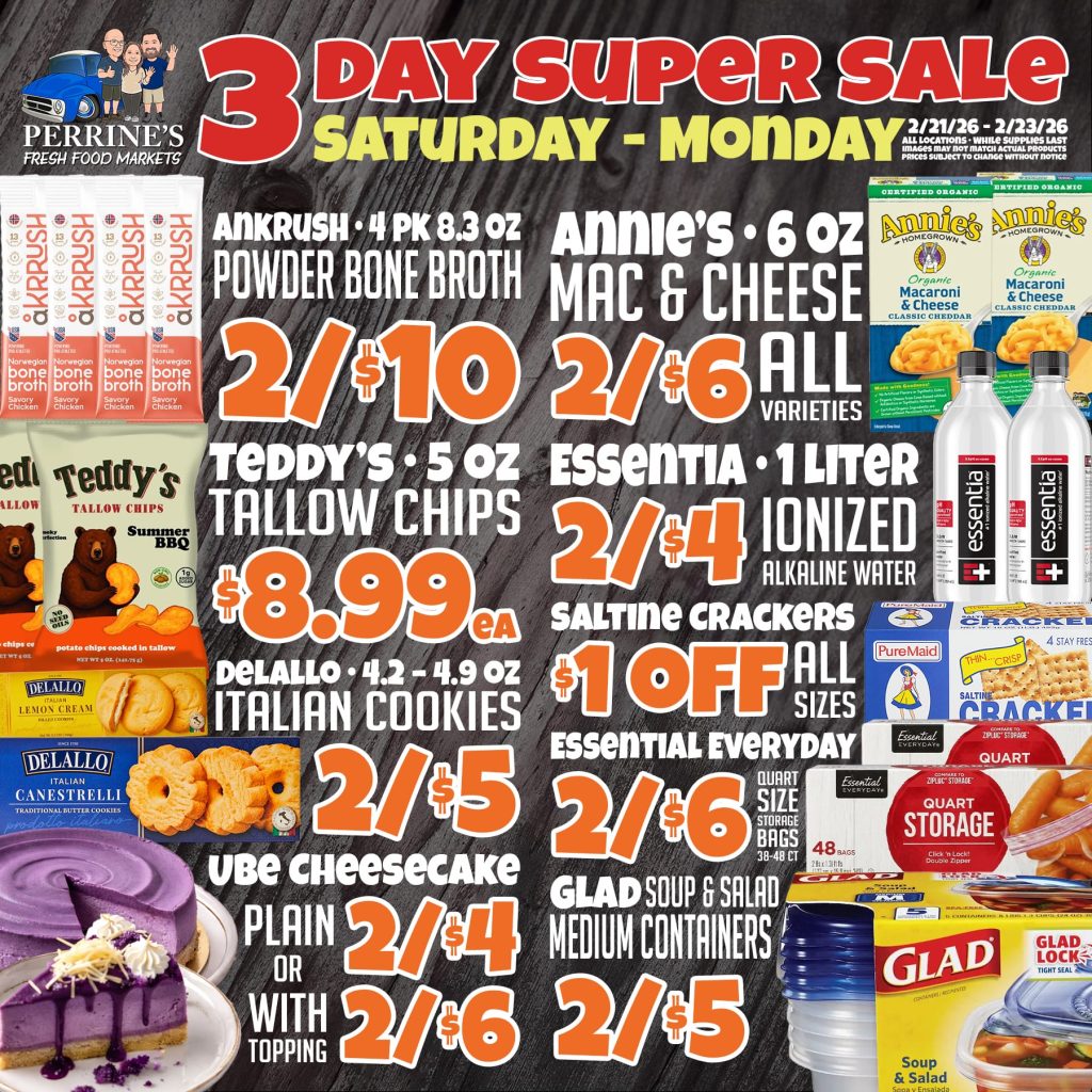 3 Day Sales - Feb 21 - Feb 23, 2026 - Slide 4