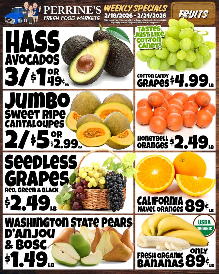 Feb 18 - Feb 24, 2026 - Weekly Specials - Fruits