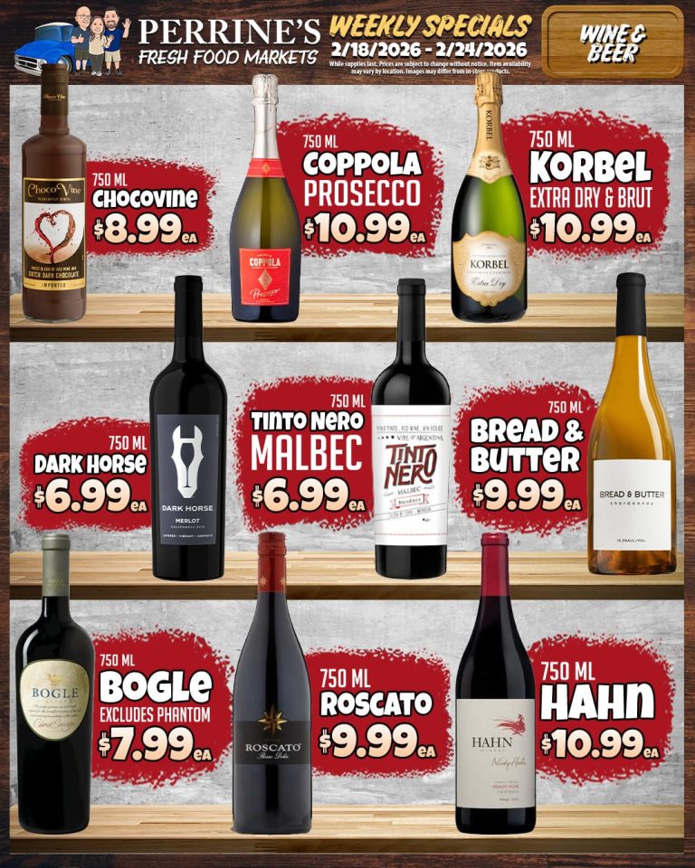 Feb 18 - Feb 24, 2026 - Weekly Specials - Weekly Wines