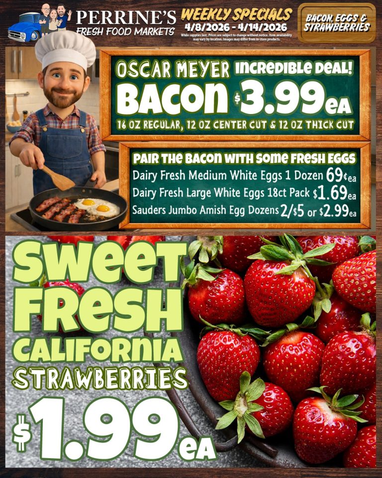 Eggs, Bacon & Strawberries