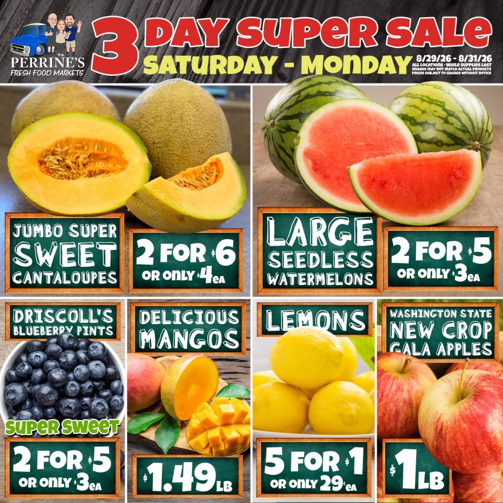 3 Day Sales - Aug 29 - Aug 31, 2026 - Slide 1
