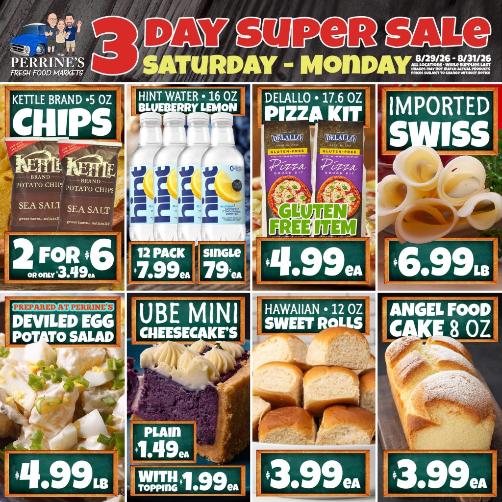 3 Day Sales - Aug 29 - Aug 31, 2026 - Slide 3