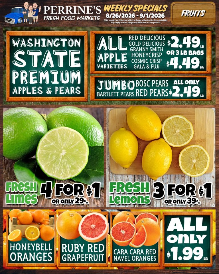 Aug 26 - Sep 1, 2026 - Weekly Specails - Fruits