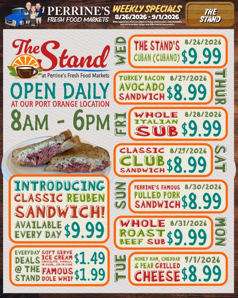 Aug 26 - Sep 1, 2026 - Weekly Specails - The Stand