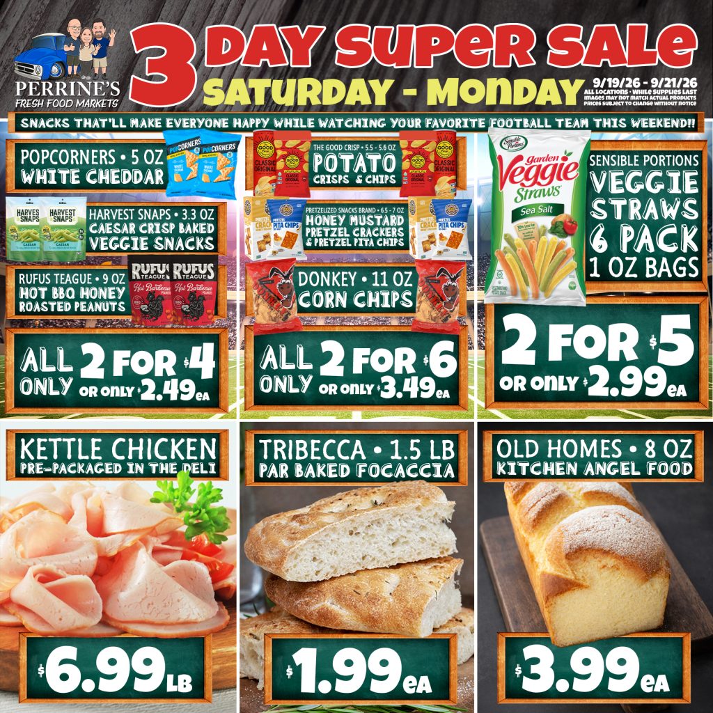 3 Day Sales - Sep 19 - Sep 21, 2026 - Slide 3