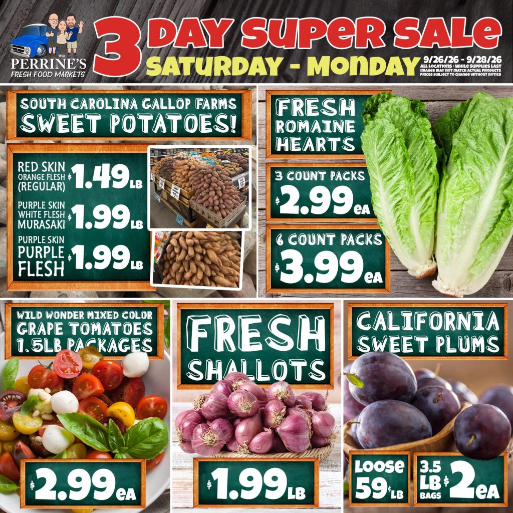 3 Day Sales - Sep 26 - Sep 28, 2026 - Slide 2