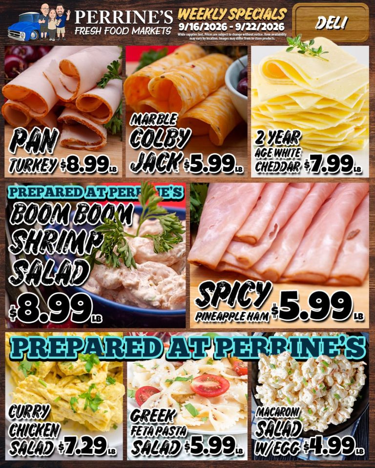 Sep 16 - Sep 22, 2026 - Weekly Specials - Deli