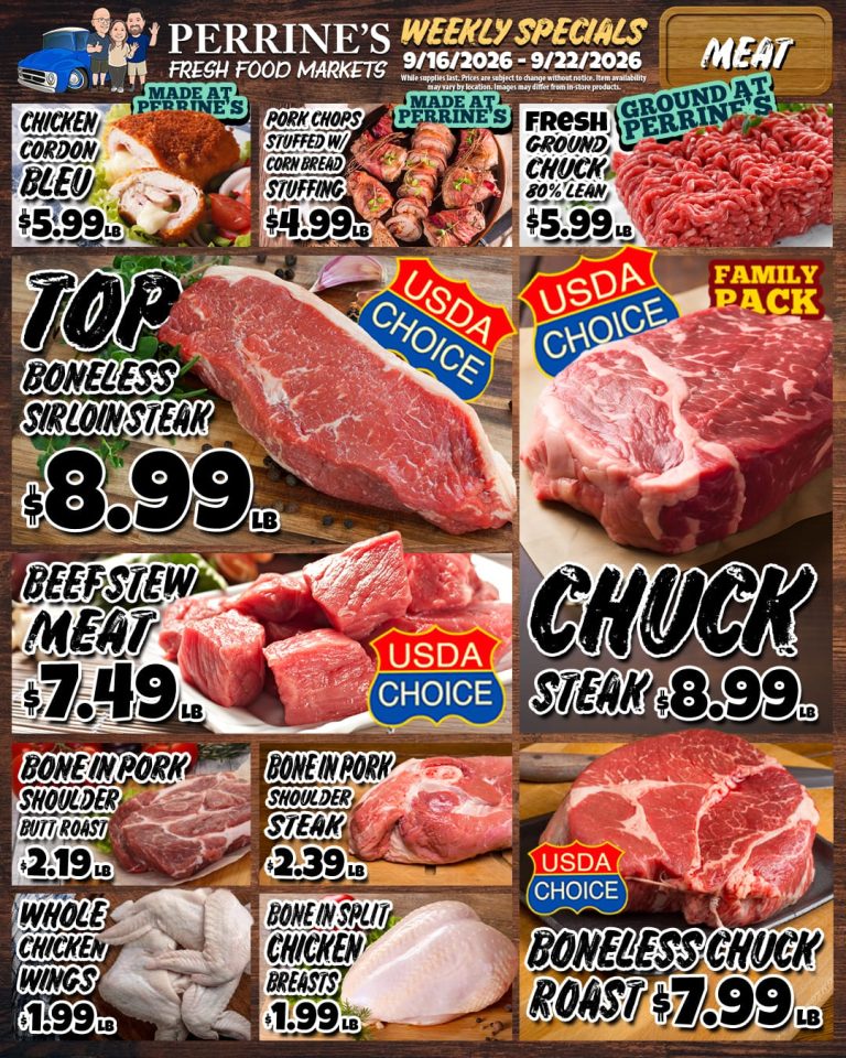 Sep 16 - Sep 22, 2026 - Weekly Specials - Meat