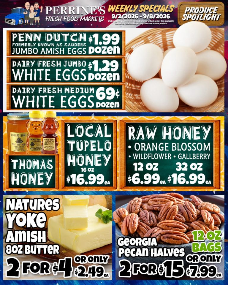 Sep 2 - Sep 9, 2026 - Weekly Specials - Produce Spotlight