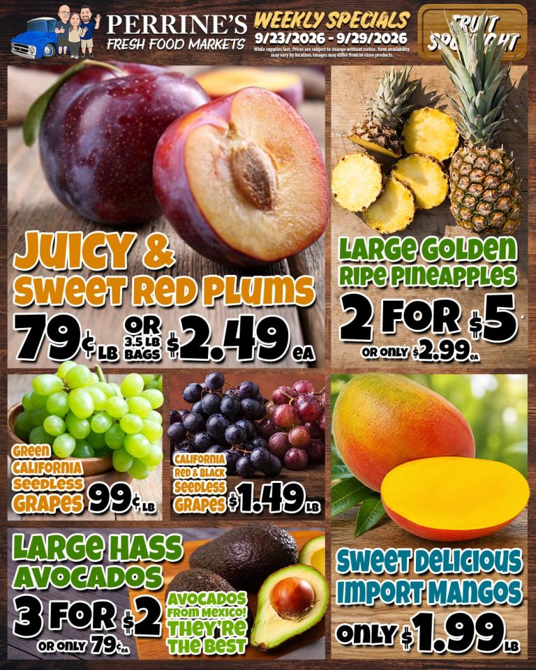 Sep 23 - Sep 29, 2026 - Weekly Specials - Fruit Spotlight