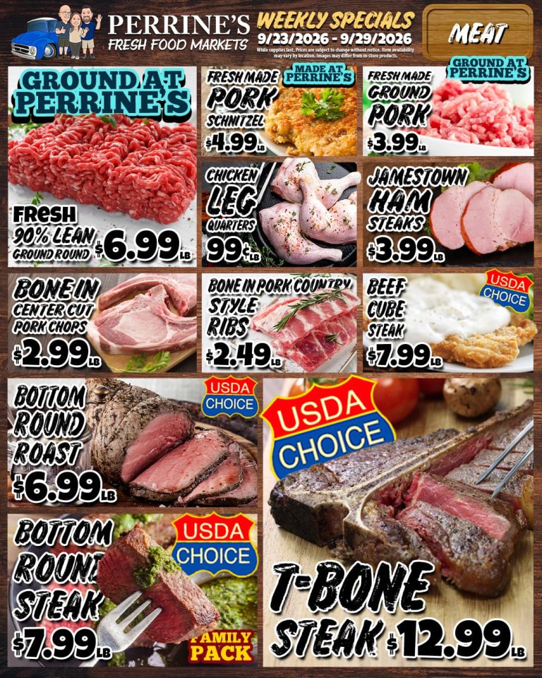 Sep 23 - Sep 29, 2026 - Weekly Specials - Meat