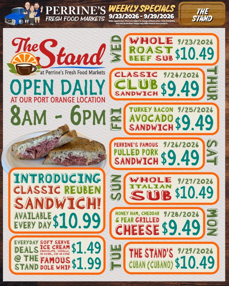 Sep 23 - Sep 29, 2026 - Weekly Specials - The Stand