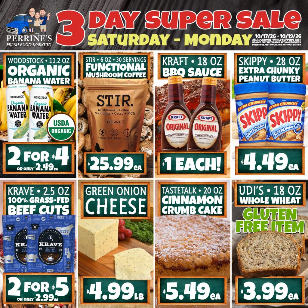 3 Day Sales - Oct 17 - Oct 19, 2026 - Slide 3