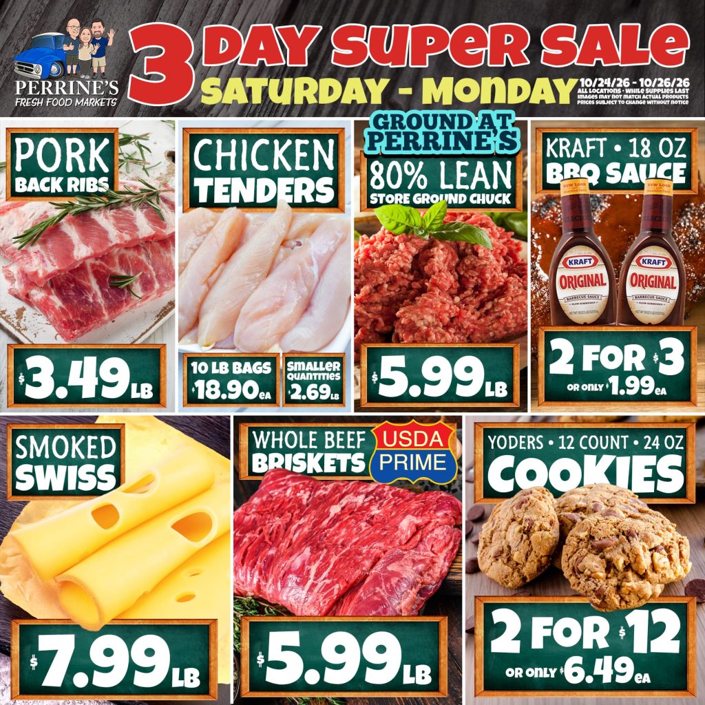 3 Day Sales - Oct 24 - Oct 26, 2026 - Slide 3