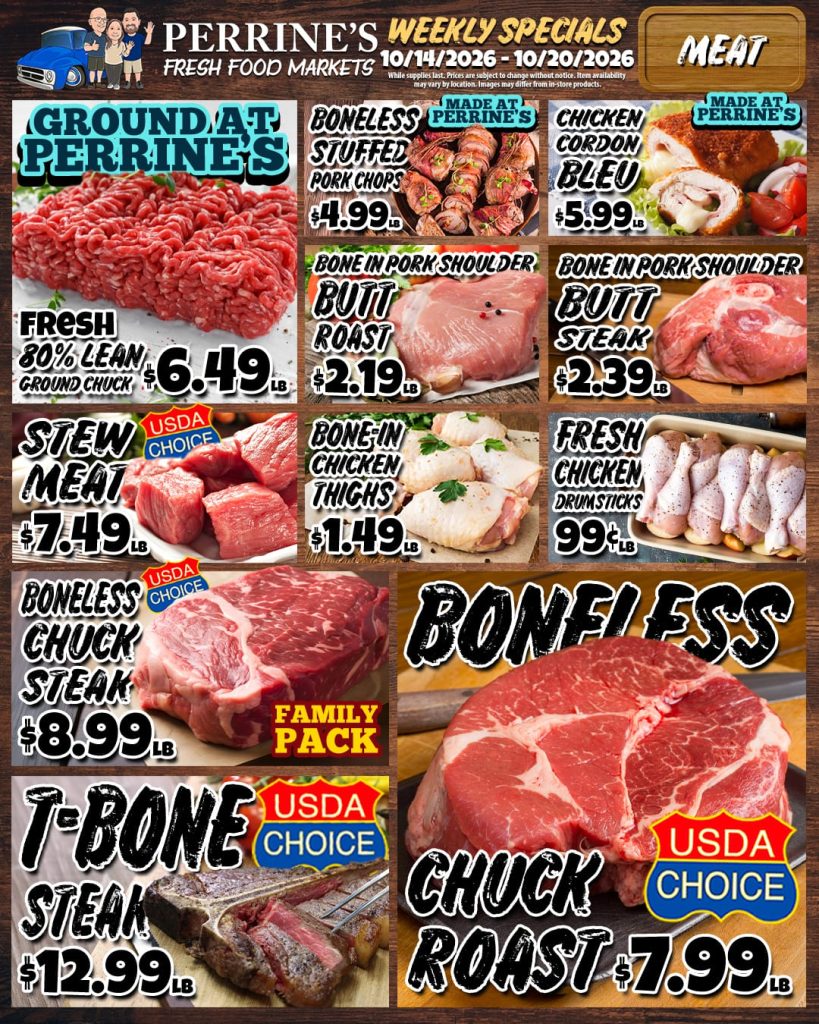 Oct 14 - Oct 20, 2026 - Weekly Specials - Meat